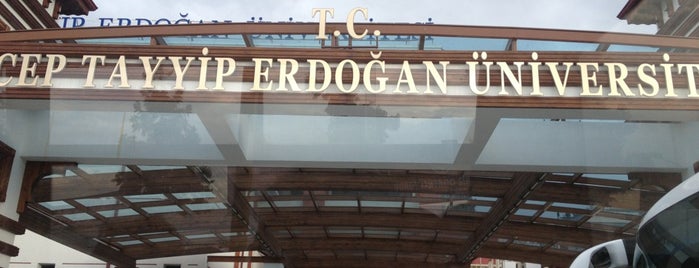 Recep Tayyip Erdoğan Üniversitesi is one of Tempat yang Disukai Mehmet.