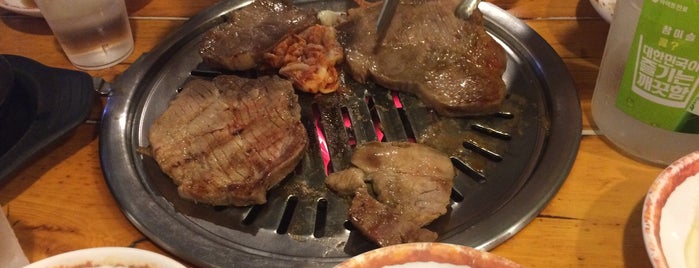 Korean Meat Buffet is one of Korean food.