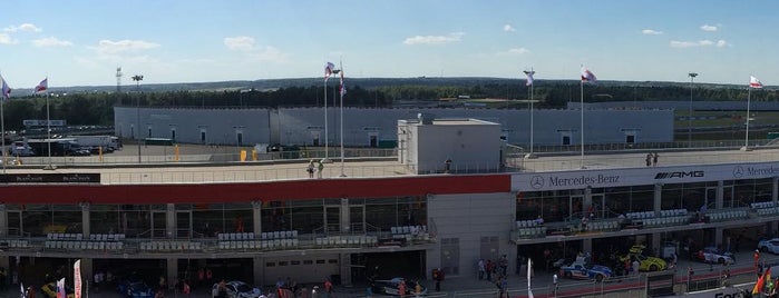 Moscow Raceway is one of туду.
