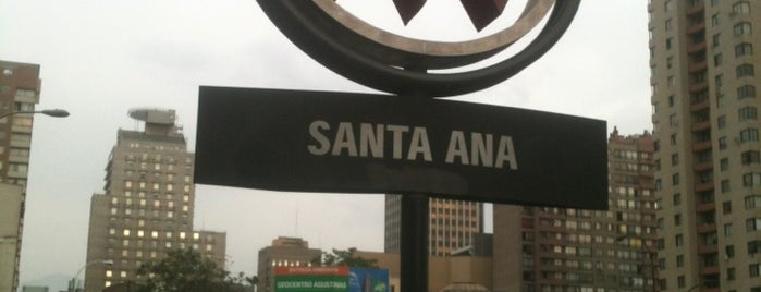 Metro Santa Ana is one of Posti salvati di Ricardo.