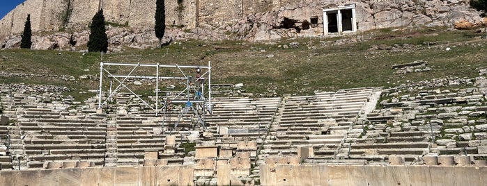 Theatre of Dionysus Eleuthereus is one of greece.