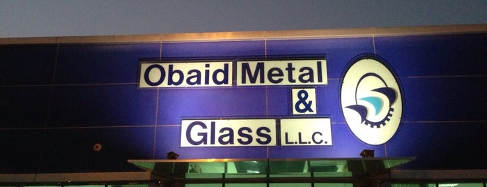 Obaid Metal & Glass is one of Locais curtidos por George.