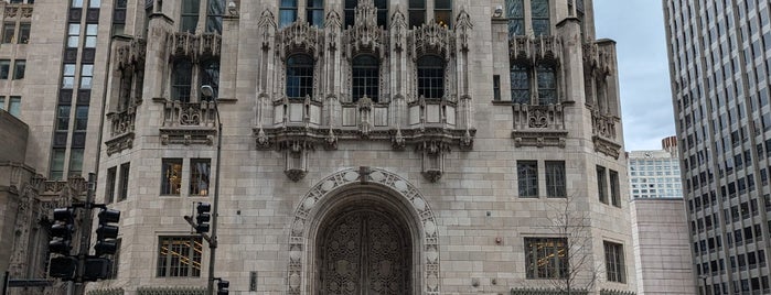 Tribune Tower is one of Chicago.