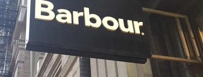 Barbour is one of nyc.
