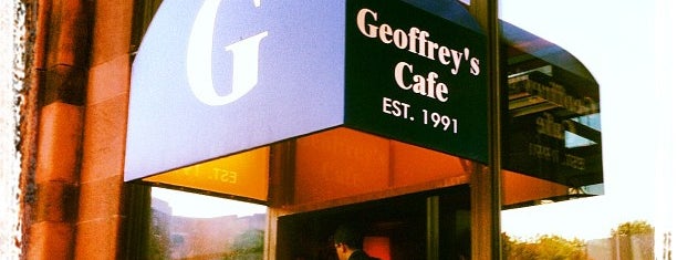 Geoffrey's Cafe is one of Boston.