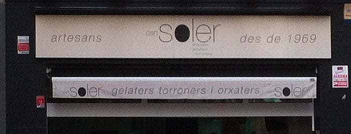 Can Soler Gelateria is one of Comer bien.
