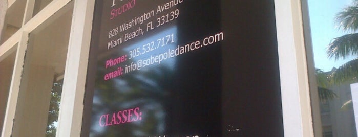 SoBe Pole Dance Studio is one of The 9 Best Places for a Hip Hop in Miami Beach.