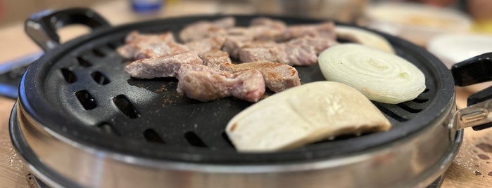 MIGA Korea BBQ 미가 is one of dinner.