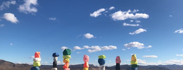 Seven Magic Mountains is one of Vegas.