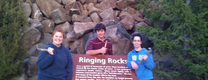Ringing Rocks is one of Favorite Places and Spaces.