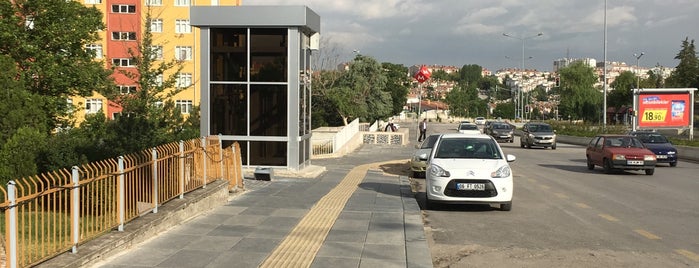 Mesa Metro İstasyonu (M3) is one of Ankara.