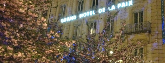 Grand Hôtel de la Paix is one of Lyon.