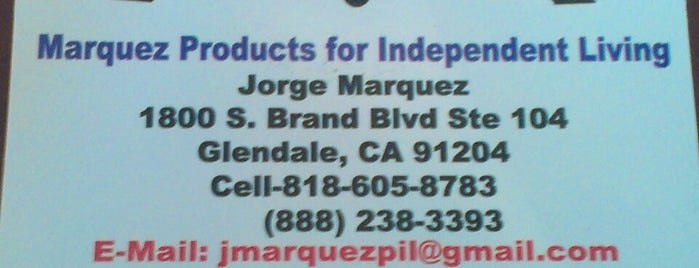 Marquez Products For Independent Living is one of สถานที่ที่ Lynn ถูกใจ.