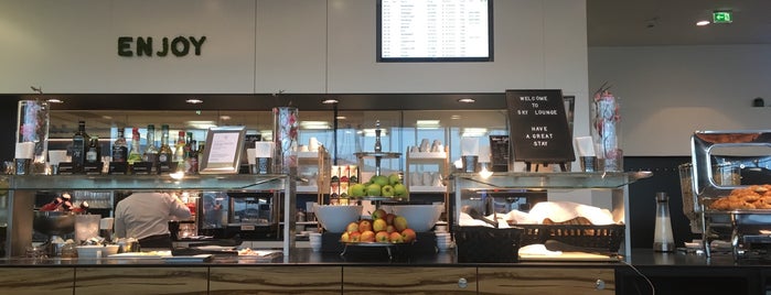 Vienna Airport Emirates Airlines VIP Lounge is one of Tempat yang Disukai Karl.