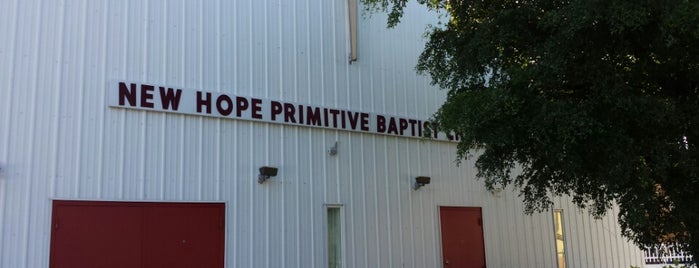 New Hope Primitive Baptist Church is one of Overtown.