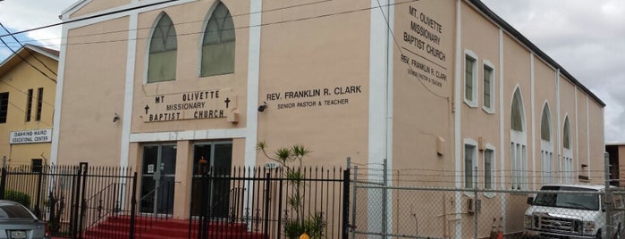 Mt. Olivette Baptist Church is one of Overtown.