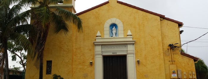 St. Francis Xavier Catholic Church is one of Overtown.