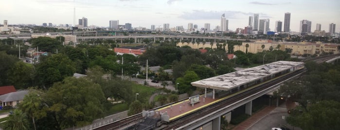 MDT Metrorail - Culmer Station is one of Overtown.