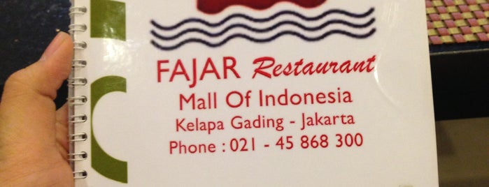 Fajar Restaurant is one of i've been here v2.