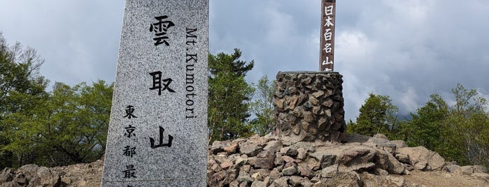 Mt. Kumotori is one of 日本百名山.