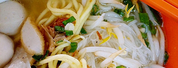 Tong Shin Fishball Noodle is one of 我愛魚丸粉 / 粿條湯.