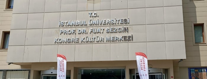 İstanbul Üniversitesi Kongre Kültür Merkezi is one of Ae912.