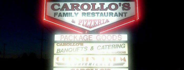 Carollo's is one of Restaurants, Bars, Dives & More.