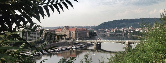 Letenské sady is one of Prague.