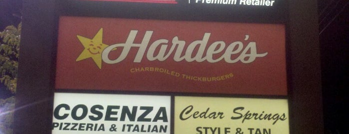 Hardee's is one of places I've been.