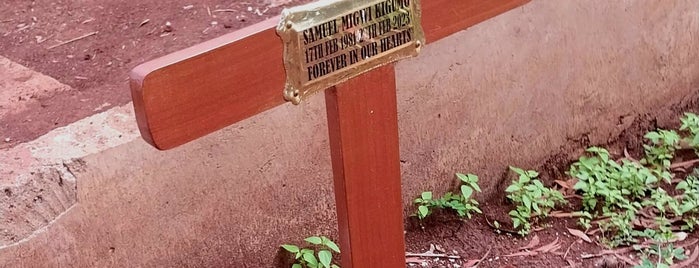 Langata Cemetery is one of Black bk.