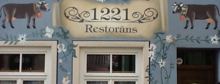 "1221" restorāns is one of Best in Latvia.