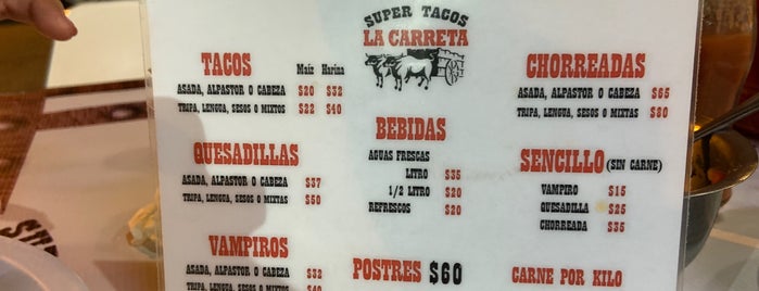 Tacos La Carreta is one of VIAJES 2.