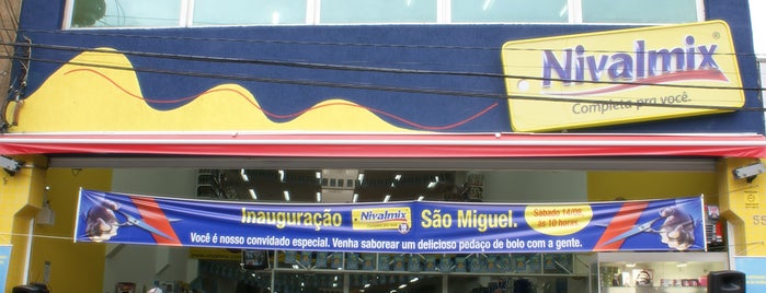 Nivalmix - São Miguel Paulista is one of Lojas Nivalmix.