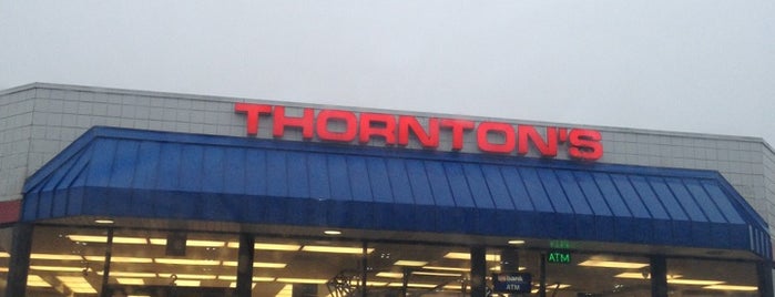 Thorntons is one of Lugares favoritos de Justin.