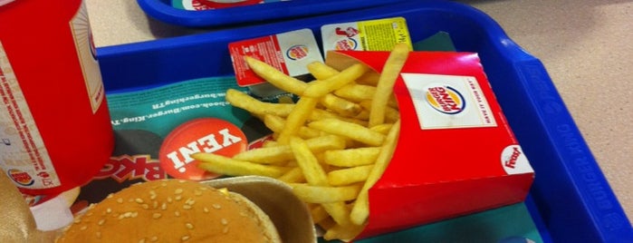 Burger King is one of Orte, die Veysel gefallen.
