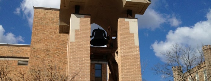 Smith Bell Tower is one of UNA.