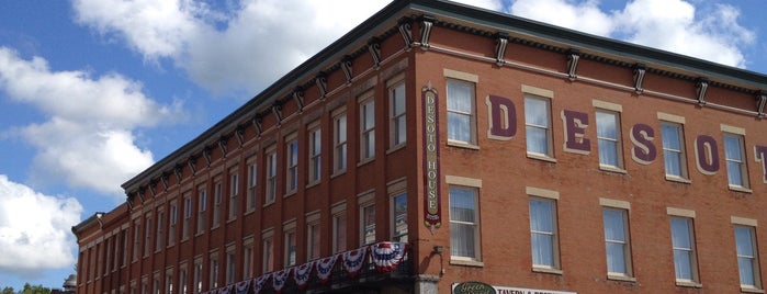 DeSoto House Hotel is one of Dubuque, IA-Galena, IL.