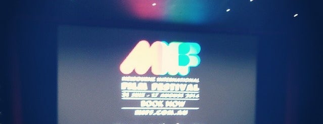 Melbourne International Film Festival is one of Movie Maisons, Cinema Cloisters, Filmanatics Forts.