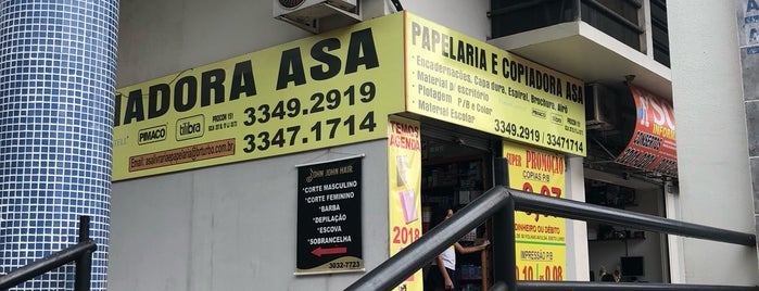 Papelaria Asa is one of lugares que recomendo.