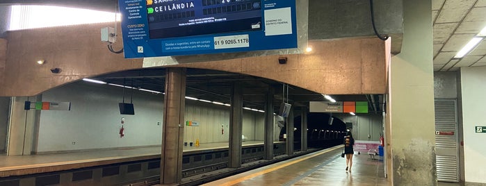Metrô-DF - Estação 114 Sul is one of Checkin diários.