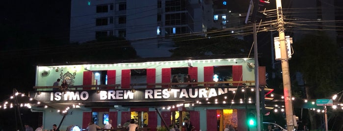 Istmo Brew Restaurant is one of Bares Sport Pubs Lounge.