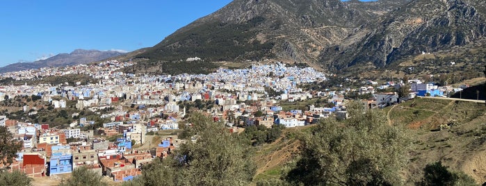 Chefchaouen's View Point is one of Morocco.