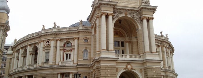 Одеський національний академiчний театр опери та балету / Odessa National Opera and Ballet Theatre is one of Odesa.