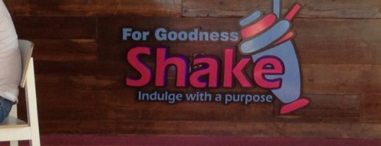 For Goodness Shake is one of Dessert.