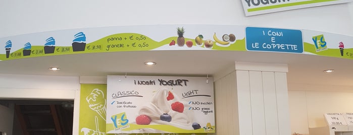 YES - Yogurt e Sorbetti is one of Orte, die Gi@n C. gefallen.