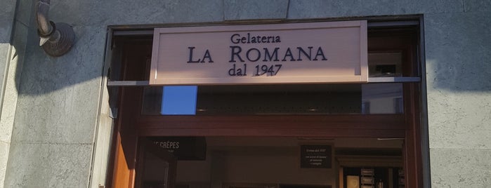 Gelateria La Romana is one of Lieux qui ont plu à Gi@n C..