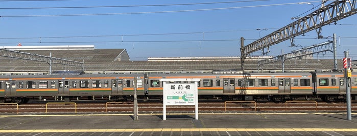 Shim-Maebashi Station is one of 関越出張ルート.