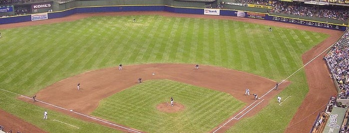 Miller Park is one of MLB Ballparks Tour.