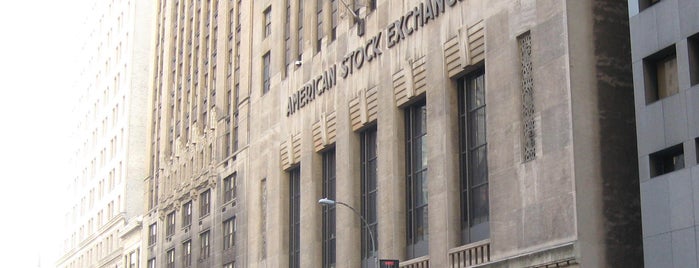 American Stock Exchange is one of Places.