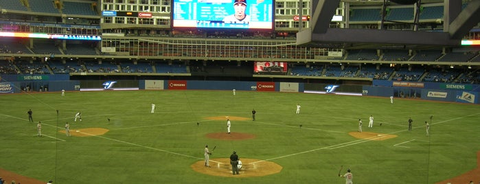 Rogers Centre is one of baseball stadiums.